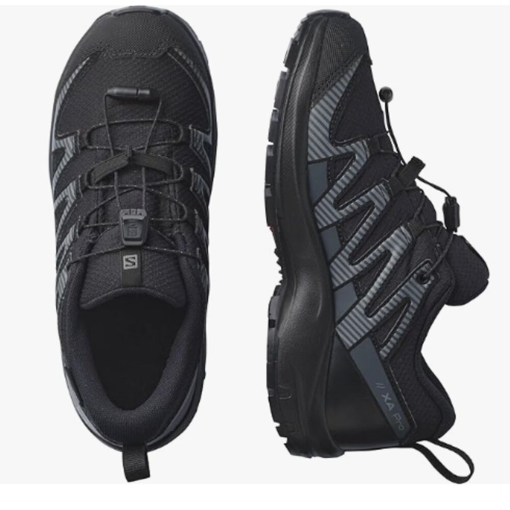 Big Kids 6 - Salomon Junior XA PRO V8 CLIMASALOMON™ WATERPROOF Hiking Shoes